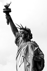 Black and White Statue of Liberty © Marije Kouyzer
