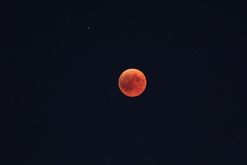 Mondfinsternis - Blutmond
