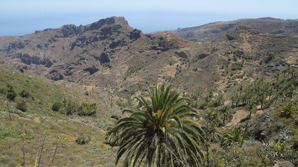 Mirador de La Laja, La Gomera, Santa Cruz de Tenerife, Islas Canarias, España.