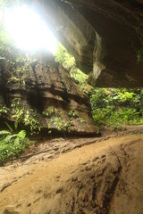 Obraz premium Cave in Sumatran Rainforest