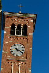 old clock on the tower