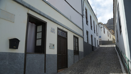 Obraz premium Agulo, La Gomera, Santa Cruz de Tenerife, Islas Canarias, España