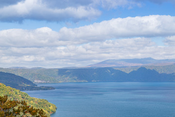 Towada Hachimantai National Park in early autumn