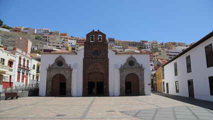 Fototapeta na wymiar Iglesia de Nuestra Señora de la Asunción, San Sebastián de la Gomera, Santa Cruz de Tenerife, España