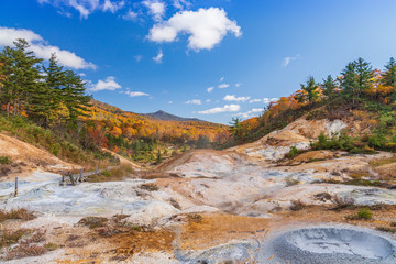 Towada Hachimantai National Park in early autumn