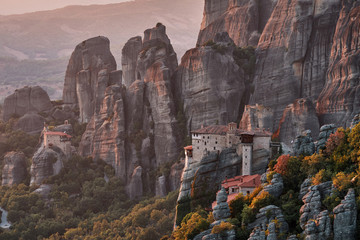 Roussanou Monastery in Meteora Greece