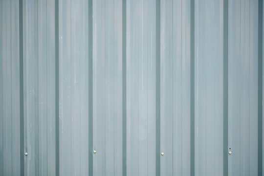 Corrugated metal sheet texture surface