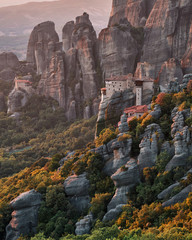 Roussanou Monastery in Meteora Greece