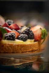 gourmet fruit tart