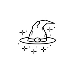 Book, globe, video icon. Simple line, outline vector of horror icons for ui and ux, website or mobile application