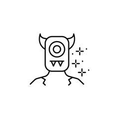 Books, hand, touch icon. Simple line, outline vector of horror icons for ui and ux, website or mobile application