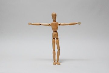 Wooden Human Mannequin Figure Model