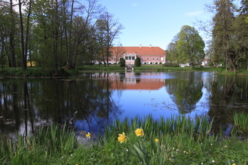 Nature of Baltic States, travel to Estonia, sunner and spring time.