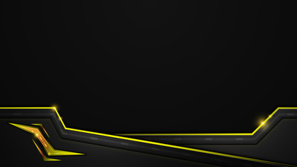 metallic frame sport gaming design concept background © pixtumz88
