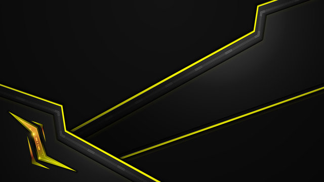 metallic frame tech sport concept deisign background