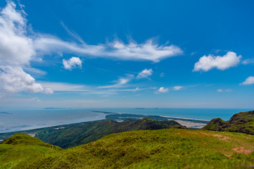 Landscape Green Blue Sky Chame