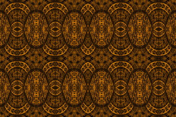 Textured African fabric, brown color