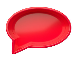 Trend abstract speech bubble for graphic arts