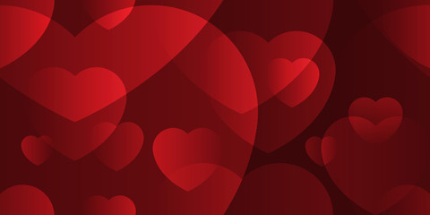 heart abstract background transparent overlay red color