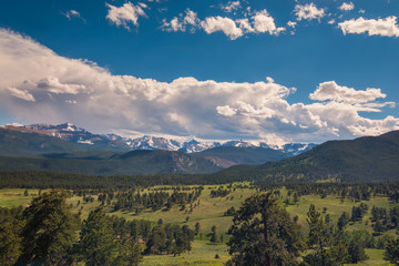 Rocky Mountain National Park, Colorado in the summer time