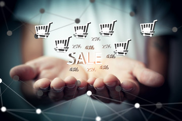 Sale percent discount % text sale.