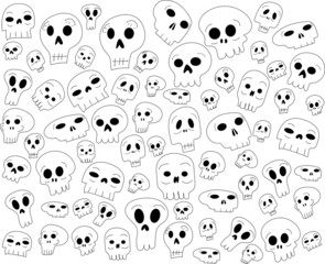 calaveritas wallpaper - sugar skulls