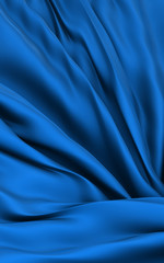 Abstract silk in the wind