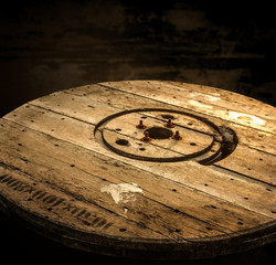 wooden table