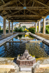 Goudargues, Gard, Occitanie, France.