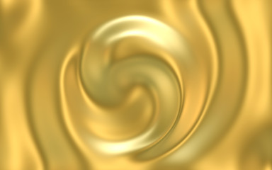 abstract golden liquid for background
