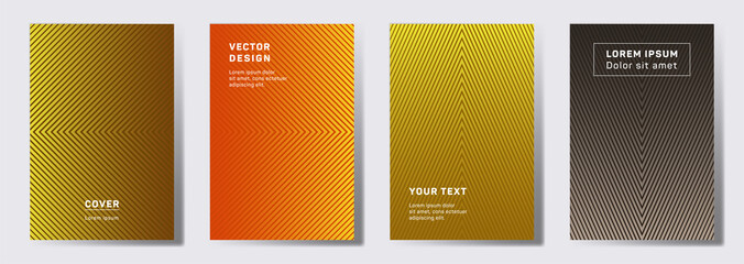 Geometric lines patterns with edges, angles.