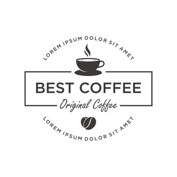 coffee shop logo, design concept inspiration