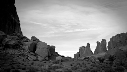 Americas South West in Black & White