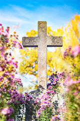Concrete cross