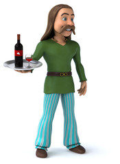 Fun Gaul - 3D Illustration