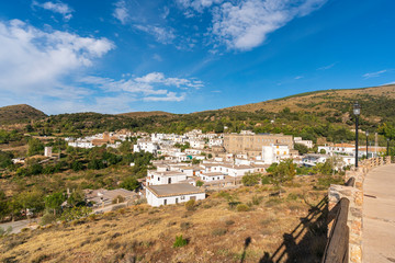 The town of Juviles in the Alpujarra (Spain)