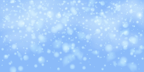 Snowflakes, snowfall.