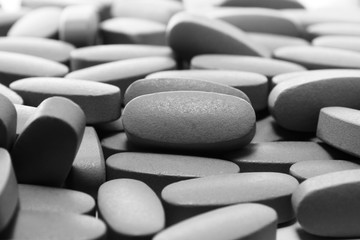Close up of pills