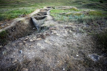 The medieval fortress of Kaliakra and Cape Kaliakra