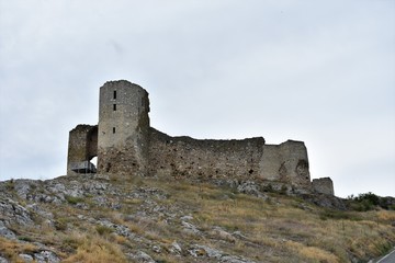 Fototapeta premium The medieval fortress of Kaliakra and Cape Kaliakra