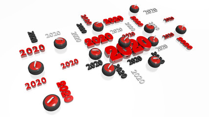 Lots of Curling 2020 Designs with several Stones