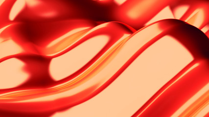 Luxury elegant metal gold background. 3d illustration, 3d rendering.