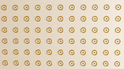 Interior pattern, architectural background. 3d illustration, 3d rendering.