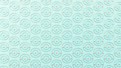 Interior pattern, architectural background. 3d illustration, 3d rendering.