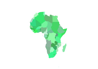 Category color Africa map wallpaper 