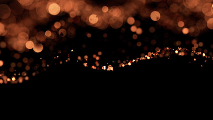 Luxury glitter background. 3d illustration, 3d rendering.