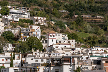 Fototapeta na wymiar one of the highest villages in Spain (Trevelez)