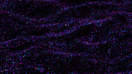 Luxury glitter background. 3d illustration, 3d rendering.