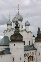 Fototapeta na wymiar Kremlin of ancient town of Rostov Veliky