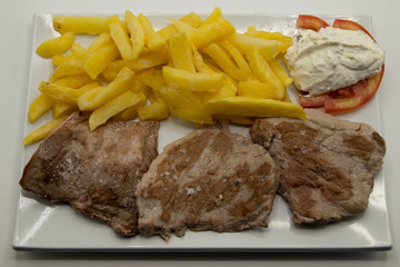 Secreto ibérico con patatas